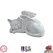 Weather-Resistant Cat Angel Memorial - Serene Tribute for Indoor  Outdoor Use