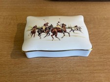 Wedgwood Bone China For Ralph Lauren - Lidded Card/Trinket Box - Polo