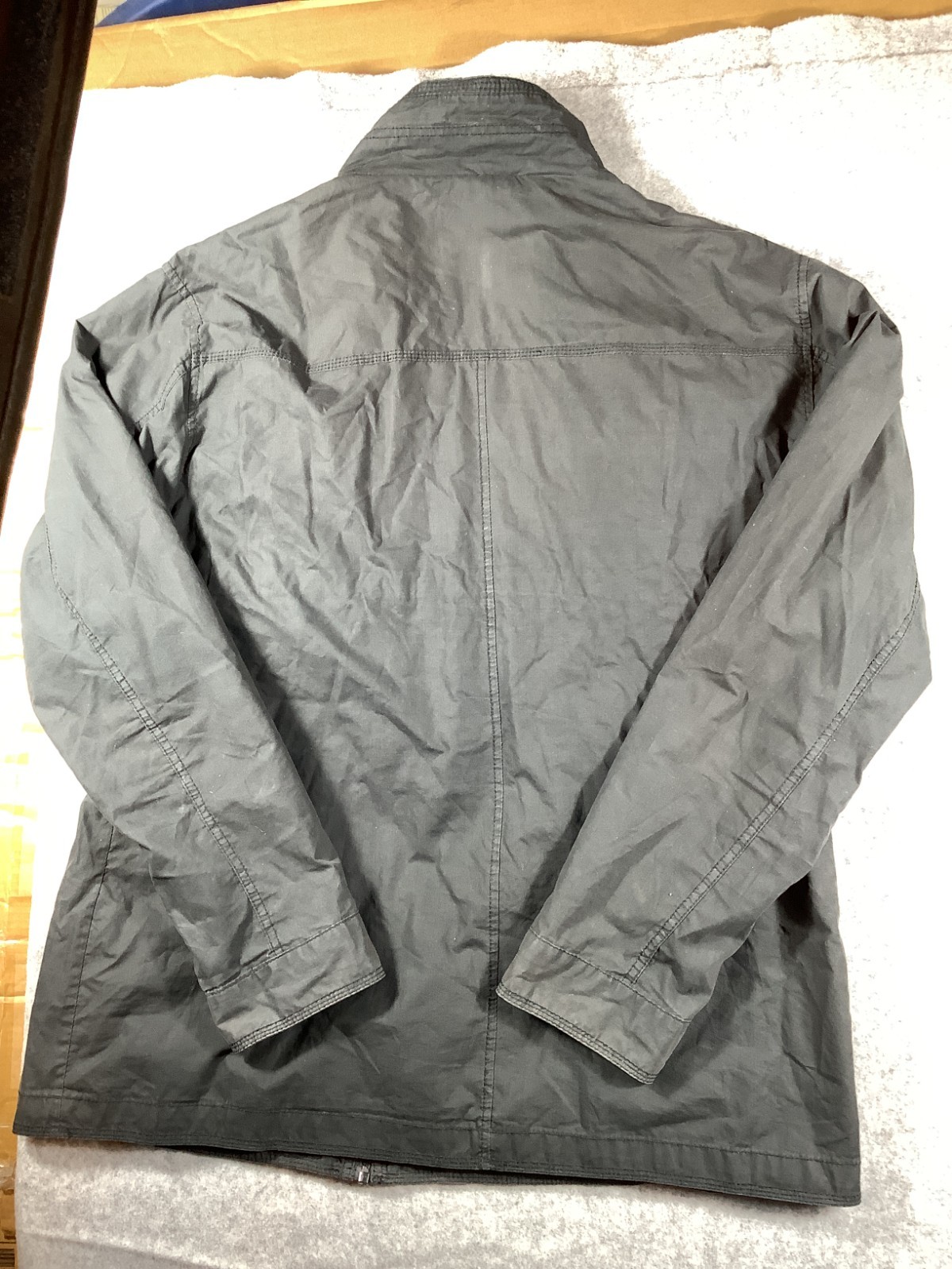 BHS Men's Black Winter Jacket Coat 4 Pockets Size XL Sku 237 image 3