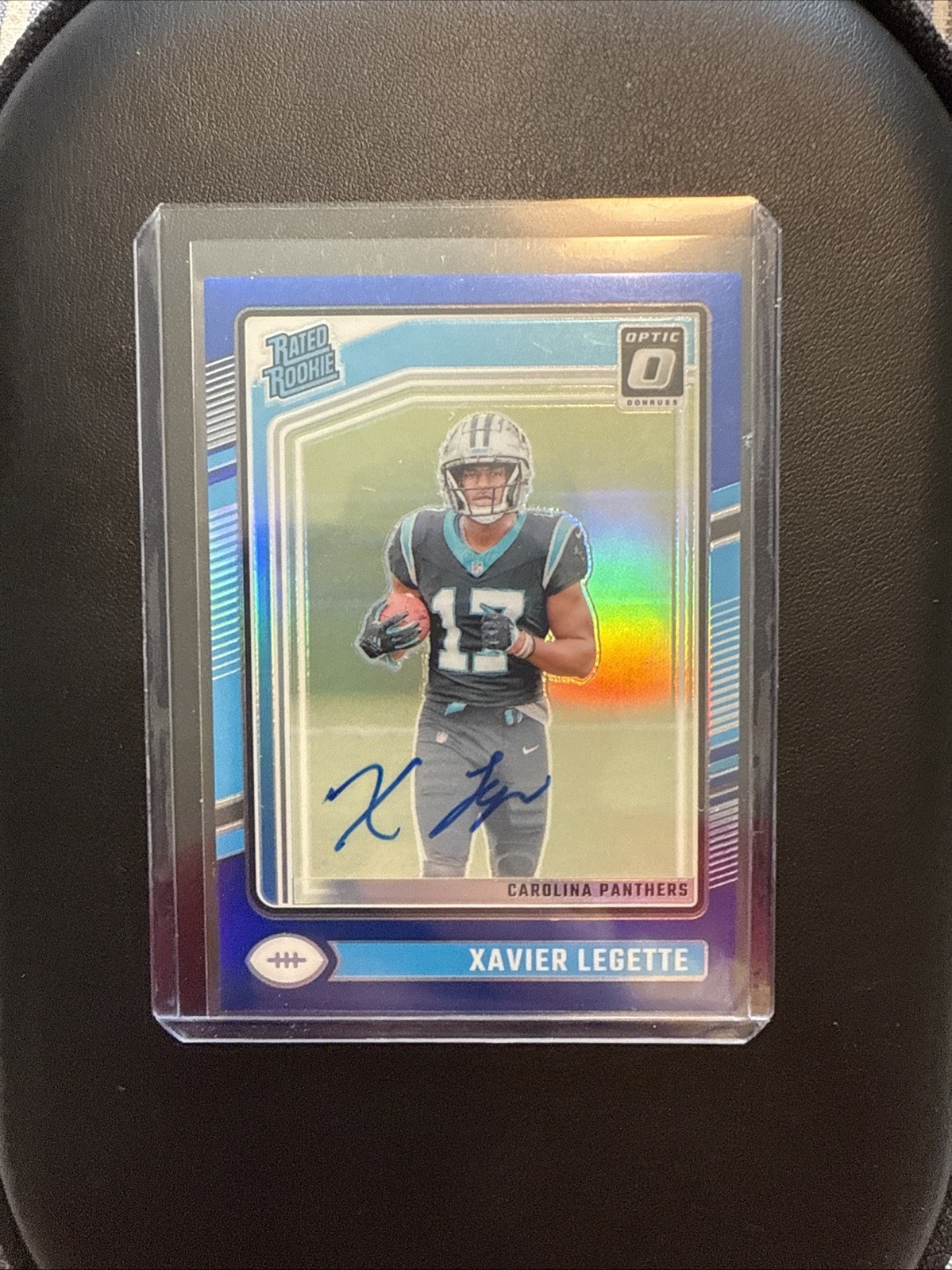 2024 Donruss Optic Xavier Legette Rated Rookie Auto Blue /99
