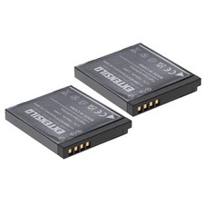 2x Batteria per Panasonic Lumix DMC-FS37 DMC-FS35 DMC-FS45 DMC-FS40 700mAh 3,7V