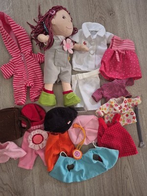 Haba Puppe Elise Stoffpuppe Mit Kleidung