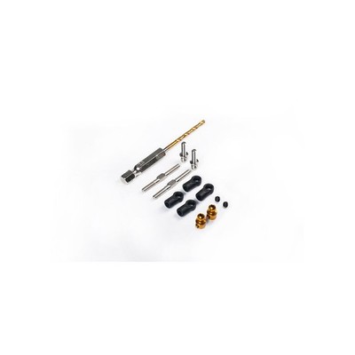 Koswork Upgrade Rear Anti-Roll Bar Linkage Set for Kyosho OTW102B/OTW135/UTW005B