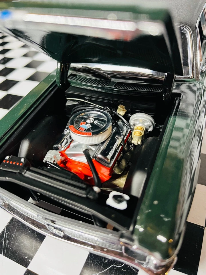 GMP 1969 Chevrolet Nova SS 396 Green 1/18 Diecast Peachstate Collectibles - Image 3 of 4