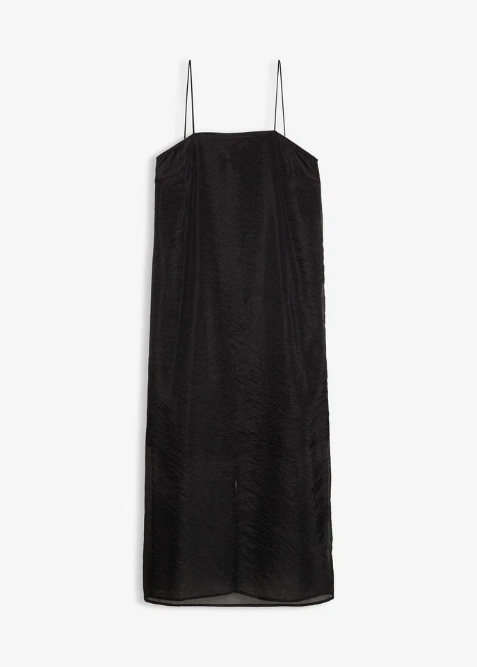 Spaghetti-Trägerkleid Gr. 50 Schwarz Maxikleid Sommerkleid Träger-Kleid Neu* - Bild 1 von 1