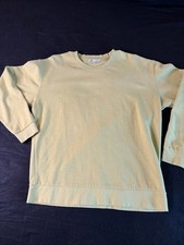 ZARA woman s Sweatshirt Green Pullover Size M