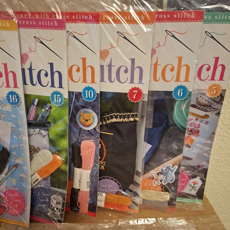 Hachette Disney Cross Stitch x10 Plus issue #2 The Art of Cross Stitch (38) - Image 3 of 4