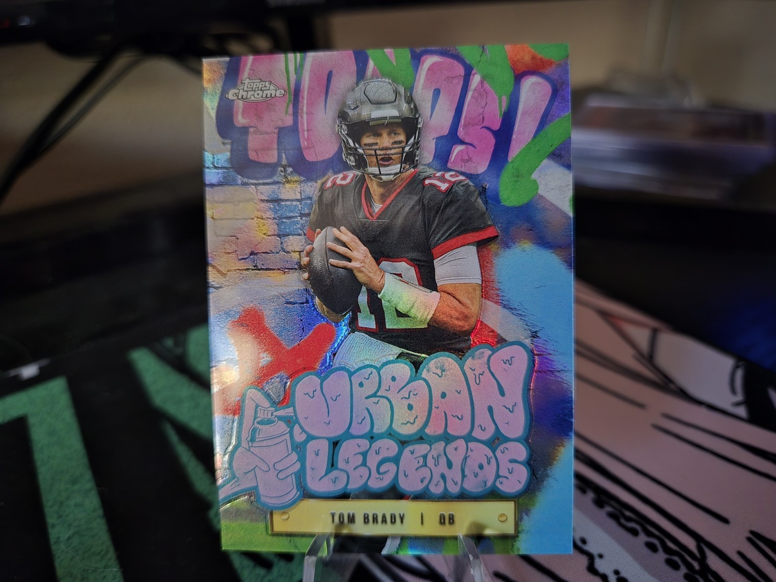 TOM BRADY 2024 Topps Chrome URBAN LEGENDS SSP Case Hit #UL-7