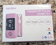 SeJoy Fingertip Pulse Oximeter XM-111 Pink