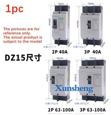 1pc new for three-phase four wire molded case circuit breaker DZ15LE-290-2P 40A