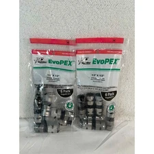 SharkBite EvoPEX 1/2" x 1/2" Push-To-Connect Straight Coupling PEX Only Fitting