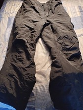 slalom snow pants Black Ski Pants Size Medium Men's Or Teens