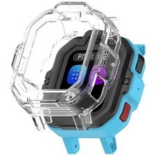 Protective Cover Compatible with Watch Case Soft TPU Shockproof Bumper Clear