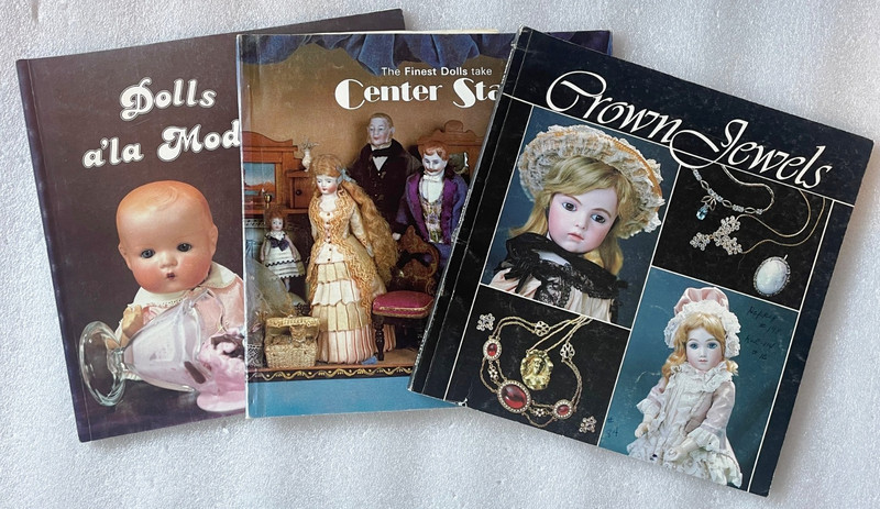 LOT OF 3 THERIAULT'S BOOK OF DOLLS 1980-83 ~ #804, 824 & 838 ~ CROWN JEWELS