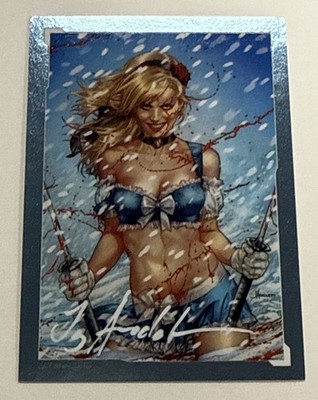 Zenescope Trade Card: Jay Anacleto Autograph #18AC Cinderella Artist Collection