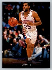 1995-96 Upper Deck #109 Jeff Malone 76ers Basketball Card