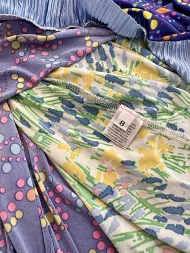 Twirly Girl Reversible Dress sz 8 Fun Colorful 2-in-1 Made in USA Twirl - Picture 13 of 14