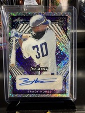 Brady House 2021 Leaf Flash RC Purple Rookie Auto #38/75 #BA-BH1