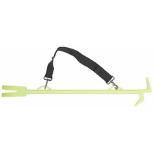 Leatherhead Tools Nycl-3-S Ny Claw, 3 Ft. Hiviz Lime, W/ Ny Hook & Halligan Fork