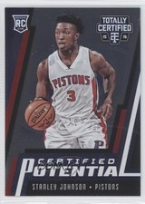 2015-16 Panini Totally Certified Potential 53/199 Stanley Johnson #3 0f8