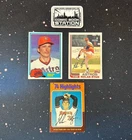 Nolan Ryan Vintage Baseball Card Lot Topps 1974 #5 1981 #240 1982 #90 HOF KL