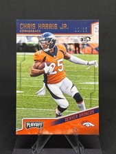Chris Harris Jr.  2018 Panini Playoff 3rd Down /25 #62 Denver Broncos