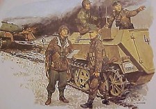 DML Armored Reconnaissance Hungary '45 - Plastic Model Military Figure Kit