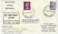 THURSDAY ISLAND / BRISBANE PAQUEBOT COVER