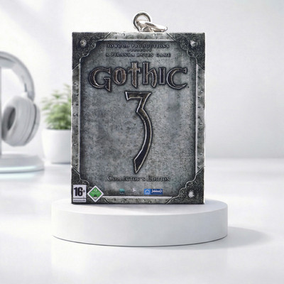 Gothic 3 Mini Big Box Keychain | Schlüsselanhänger Gamer Geschenk