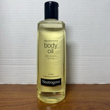Neutrogena Body Oil Light Sesame Formula Sensual Moisturizer For Dry Skin 8.5 Oz