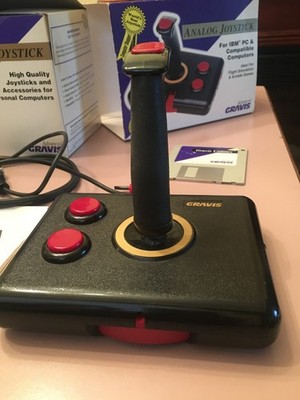 Vintage Advanced Gravis Analog Joystick IBM PC Joystick 15pin