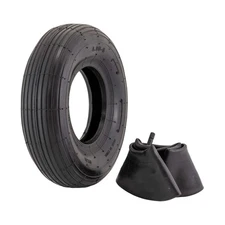 4 to 6 Inch Replacement Pneumatic Wheel Tire with Tube for Cart or Dolly