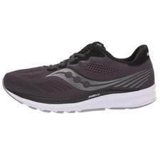 Saucony Womens Ride 14 8 Charcoal/Black