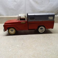 Vintage Tonka Fisherman Pick Up Truck, Red, 1960's, New-Parts, Restore Project