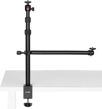Camera Desk Mount Table Stand with Magic Arm and 1/4" Ball Head, Clamp 3992