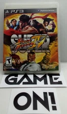 Super Street Fighter 4 (PlayStation 3, 2010) Complete Tested Working Free Ship