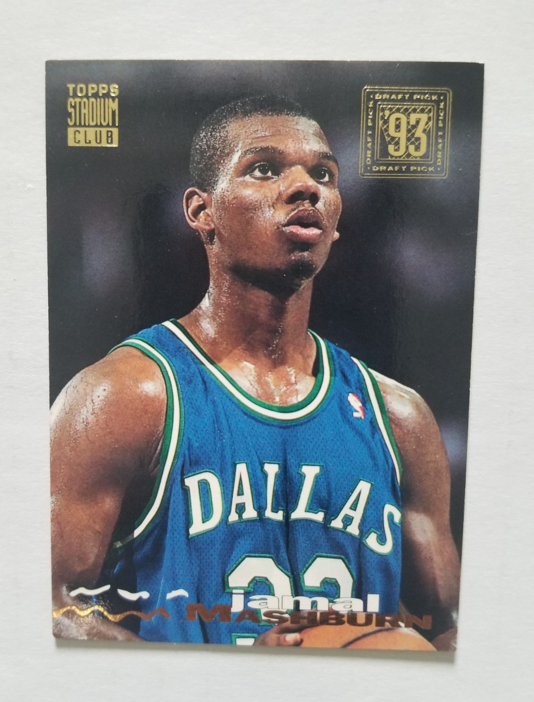 1993-94 Stadium Club Jamal Mashburn Rookie #220 Dallas Mavericks RC