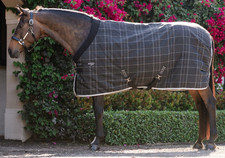 Horseware Rhino Pony Stable Rug With Rolled Fleece Cuff 100g Lightweight 3'9-5'9