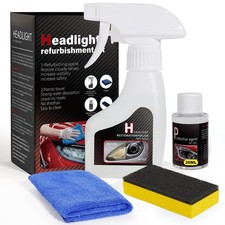Advanced Car Headlight Restoration Kit: Erase Yellowing  Oxidation Restores ...