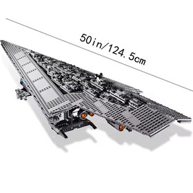 Construction kit (10221) Super Star Destroyer STAR WARS / 3152 PCS + 5 figurines