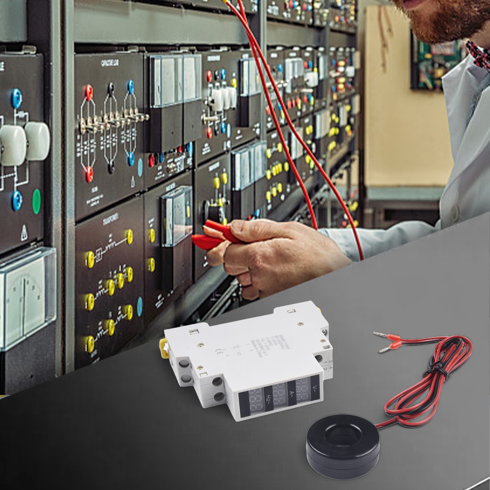 APL Amperometro guida DIN voltmetro larghezza disponibilità voltmetro amperometro KLA