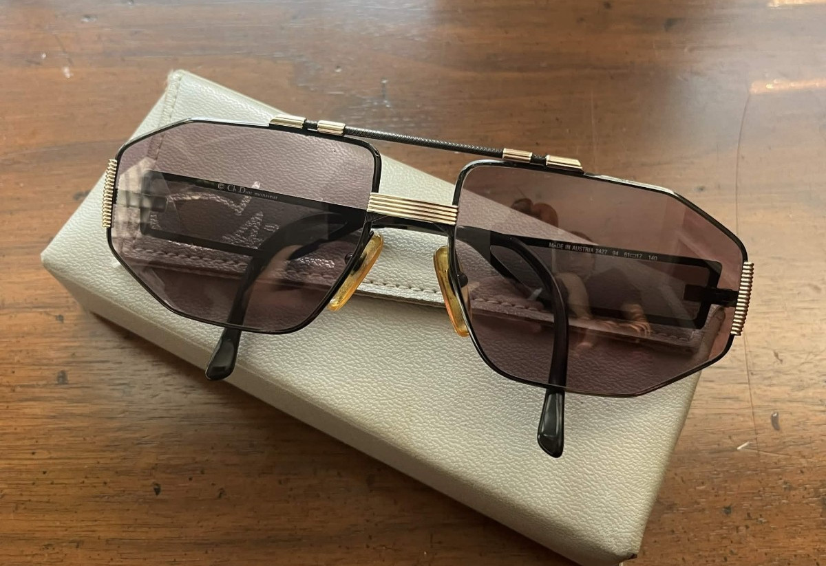 Christian Dior 80's Austrian-made Monsieur sunglasses 2427