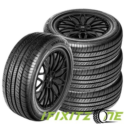 4 Vantage UHP 245/45R18 100W All Season Performance UHP Tires 50K Mileage