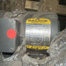 Motor de inducción de CA trifásico Baldor-Reliance M3452, 1/6 HP, 48 cuadros, 230 V