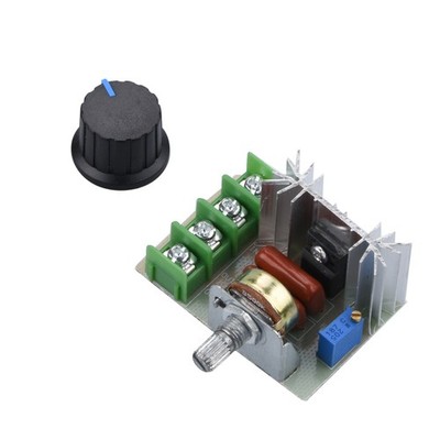 2000W Thyristor Dimming Speed Regulating Adjustable Electronic Voltage Regulator