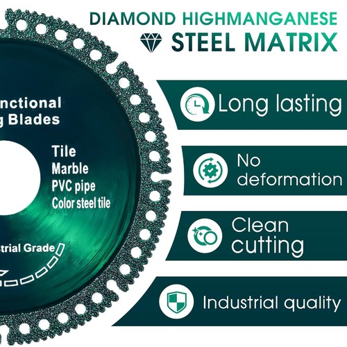 5 Pack 4.5 Inch Indestructible Disc for Grinder, 2.0... - 第 3/6 張圖片