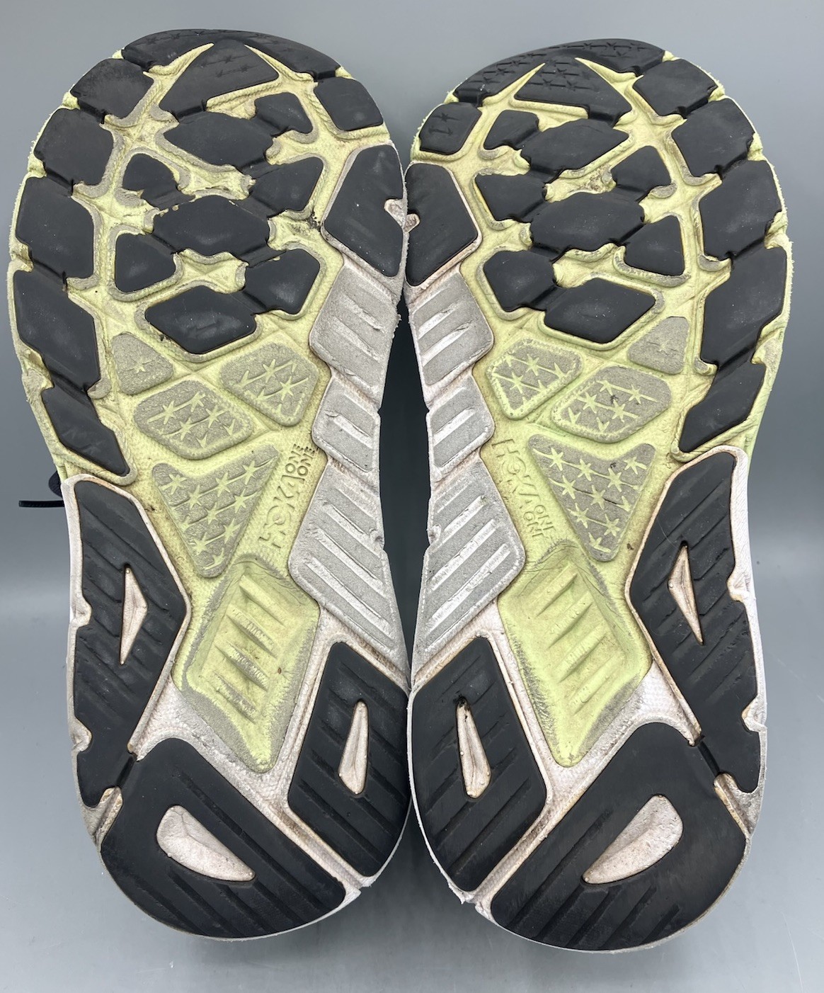 Hoka One One Shoes Sneakers Mens 10D Blue Yellow M Arahi6 1123194 BGBCR thumbnail 9