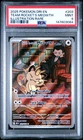 2025 POKEMON DRI EN-DESTINED RIVALS ILLUSTRATION RARE TEAM ROCKET'S MEOWTH PSA 9