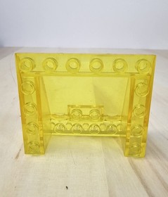 LEGO Classic Space Part 4228 Trans-Yellow Slope 33 5x6x2 Inverted 1982 Set 6950