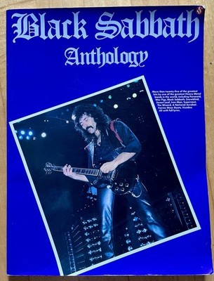 ULTRA RARE vintage Black Sabbath guitar tab songbook 1986 Iommi Ozzy 27 songs!